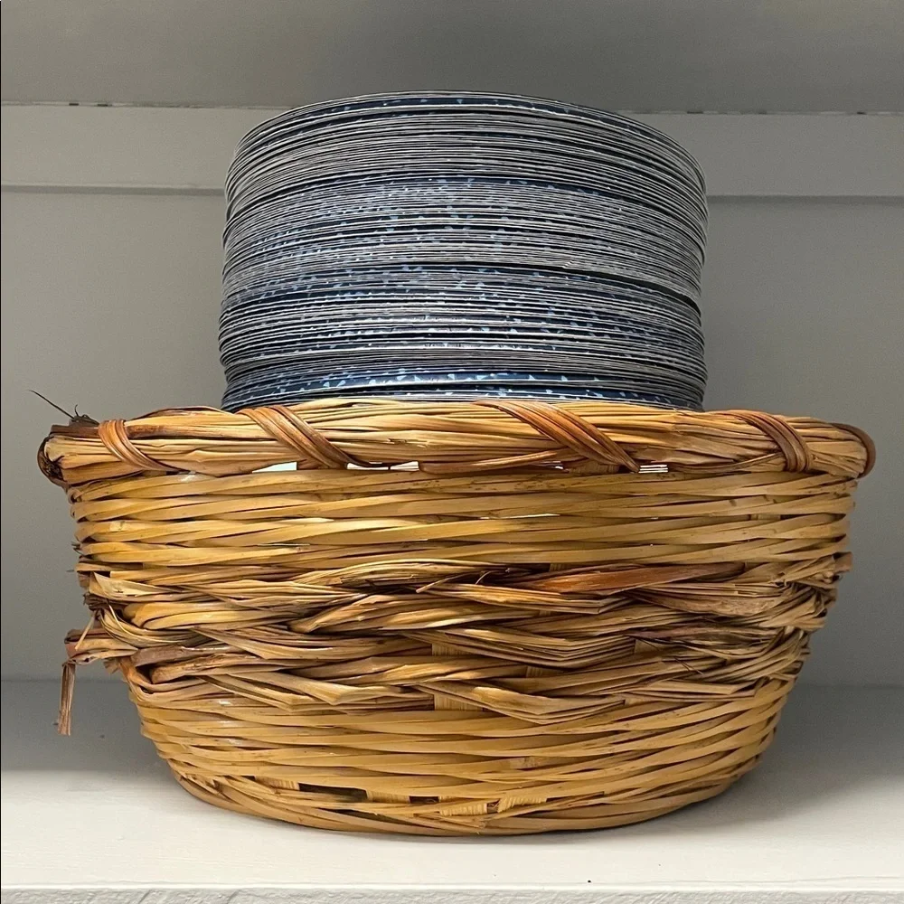 Set of 2 wicket baskets